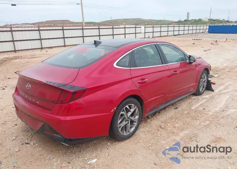 2020 Hyundai Sonata Sel z USA, uszkodzony, nr VIN 5NPEF4JA1LH057429